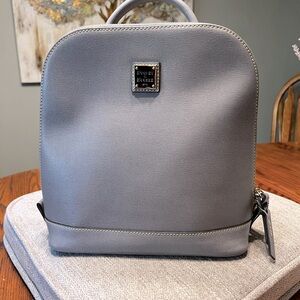 Dooney and Bourke Saffiano leather Zip pod backpack